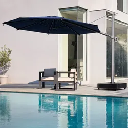 11.4’ Cantilever Umbrella with Rolling Base(New In Box)
