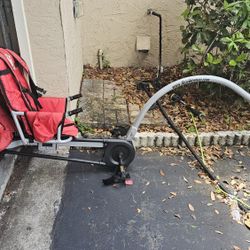 Weehoo Bike Trailer  Ride Along Bike Attachment For Kids $50