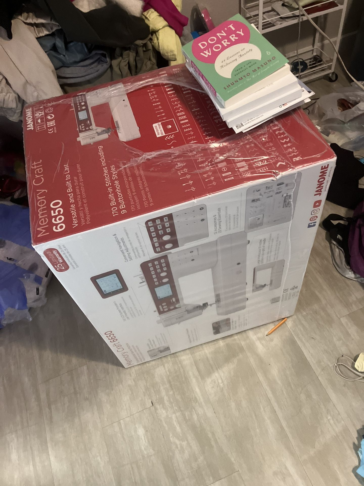 Janome Memory Craft And Brother PQ1600S (2 In Stock)