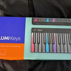 Lumi keys by roli keyboard with snap case usec