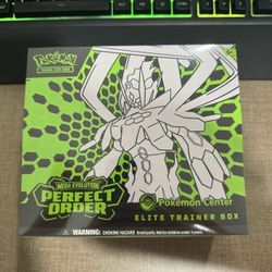 Pokemon Center Perfect Order ETB