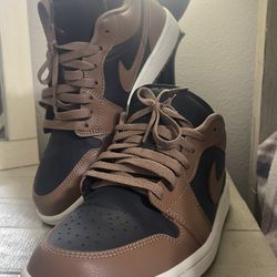 Black and Brown Air Jordans 