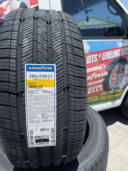 Tires New Goodyear Eagle Touring 285/45R22 $800 Set Of Four Install