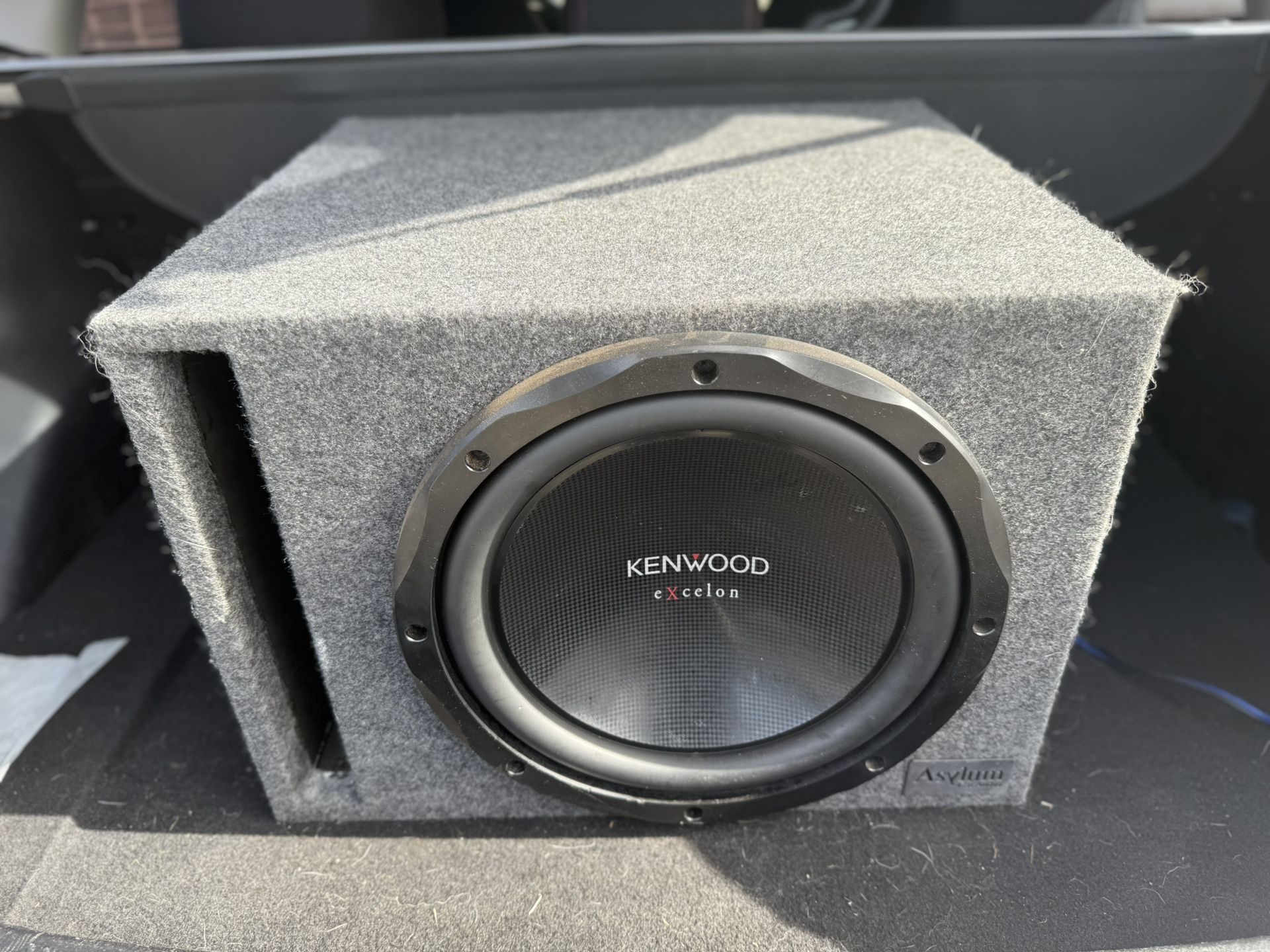 Kenwood 12” Subwoofer