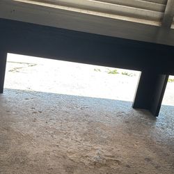 Custom Black Coffee Table