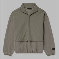 Fear of God - Fleece and Shell Half-Zip Sweatshirt Essentials