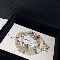 "Perfect in Every Way"Natural crystal bracelet