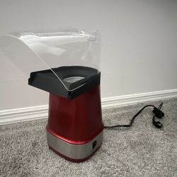 Hot air popcorn maker