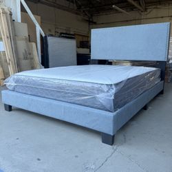 Queen Bed And Mattress 