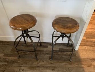 2 Pottery Barn Bar Stools 