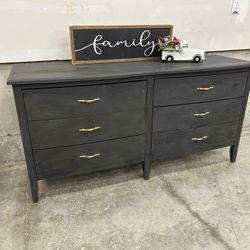 Charcoal Gray Dresser