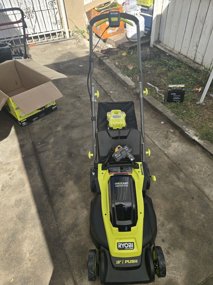 Lawn Mower Ryobi 16 Inches 
