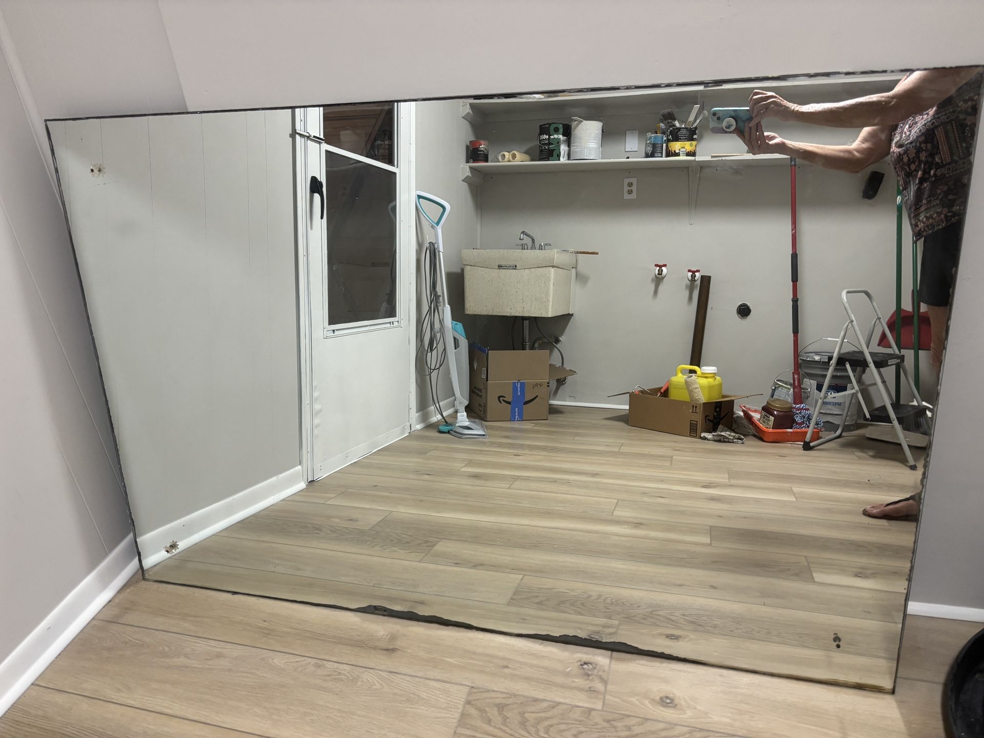 Free bathroom wall mirror 2 sizes available