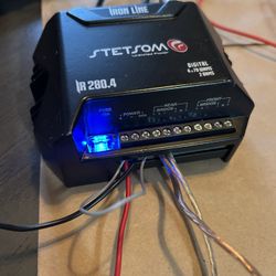 Stetsom Iron Line IR-280.4 Digital Amplifier Four-Channel 2 Ohm