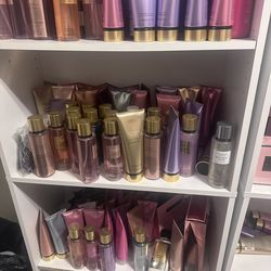 Victoria secret mist and lotion $8