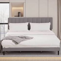 Brand new king bed frame with headboard