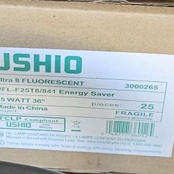 USHIO ULTRA-T8 FLUORESCENT 