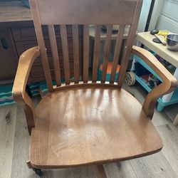 Bankers office/ desk chair Williams Sonoma