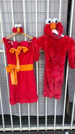 Mommy Elmo and Child Elmo