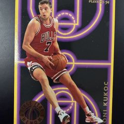 1993-94 Fleer Basketball - First Year Phenoms Toni Kukoc #5 Insert Chicago Bulls RC Rookie