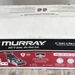 Murray 21” 140cc Briggs & Stratton Lawn Mower MNA152703 - Brand New