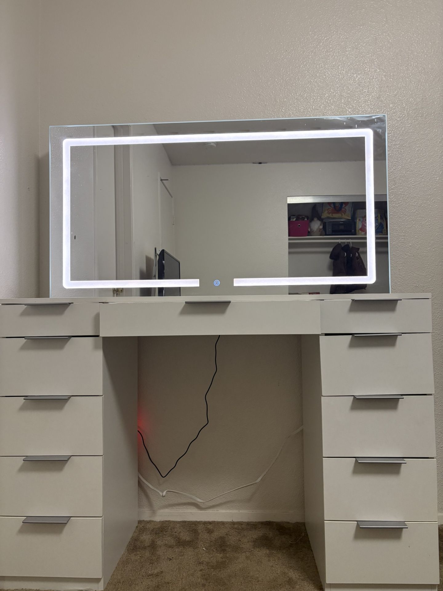White Vanity