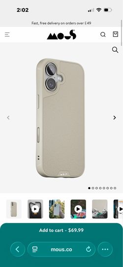 iPhone 17 mous case