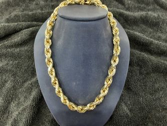 Rope Chain - Yellow Gold 10k (.417) 26.5 grams 24 inch
