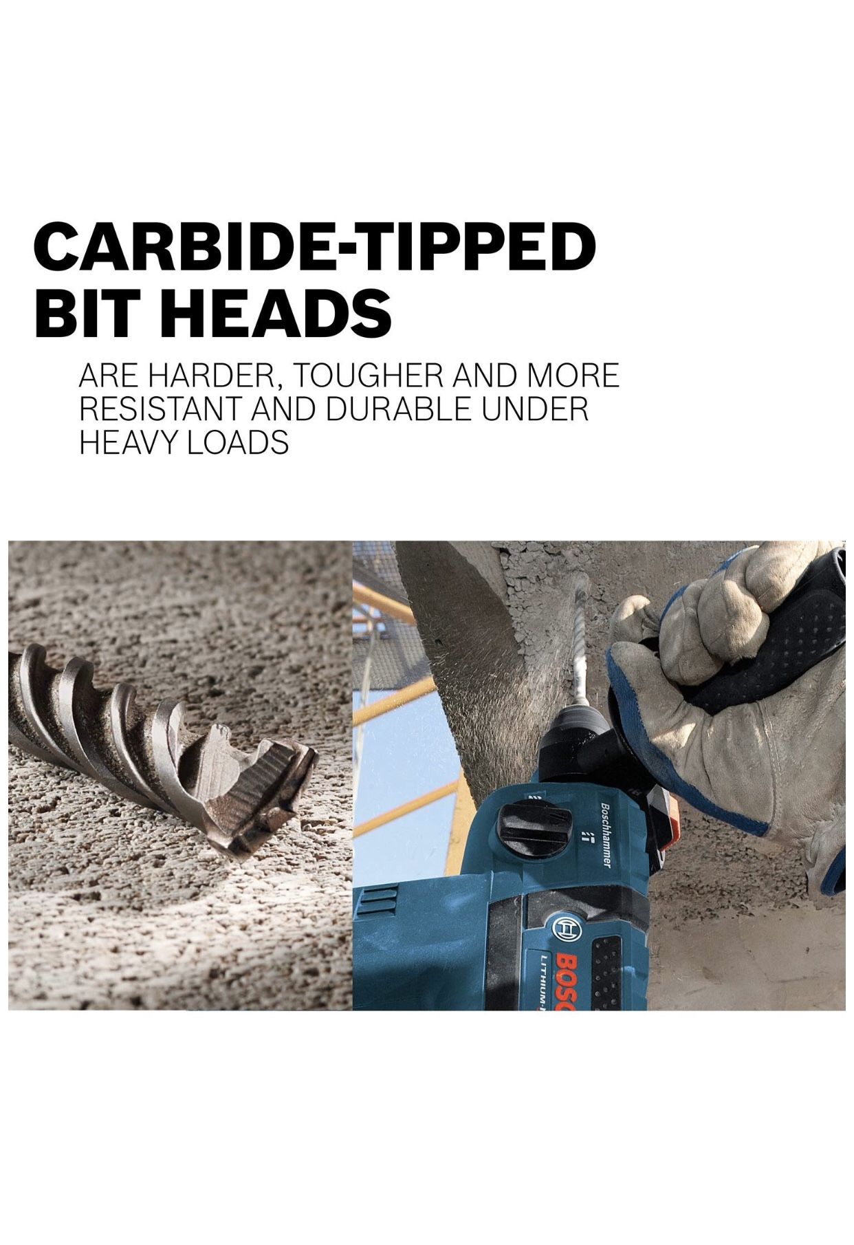 Bosch HC2089 1/2 In. x 39 In. SDS-plus Bulldog Rotary Hammer Bit Drill