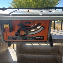 Ridgid Table Saw 