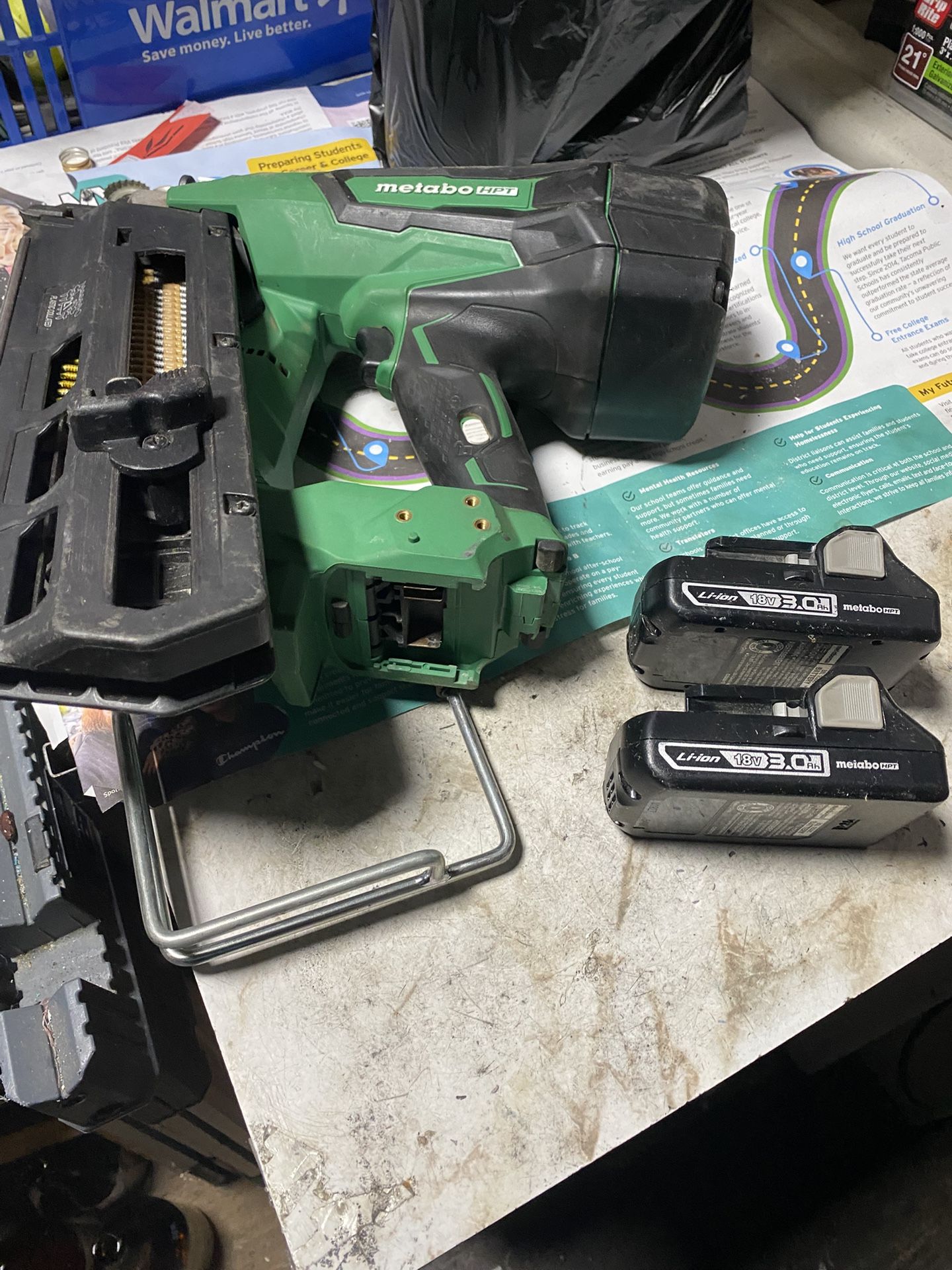 metabo 36v and 2 Battery