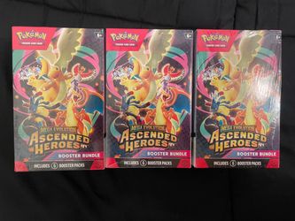 Ascended Heroes Booster Bundles