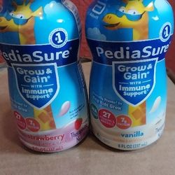 Pediasure Vanilla, Strawberry And Chocolate Flavor 