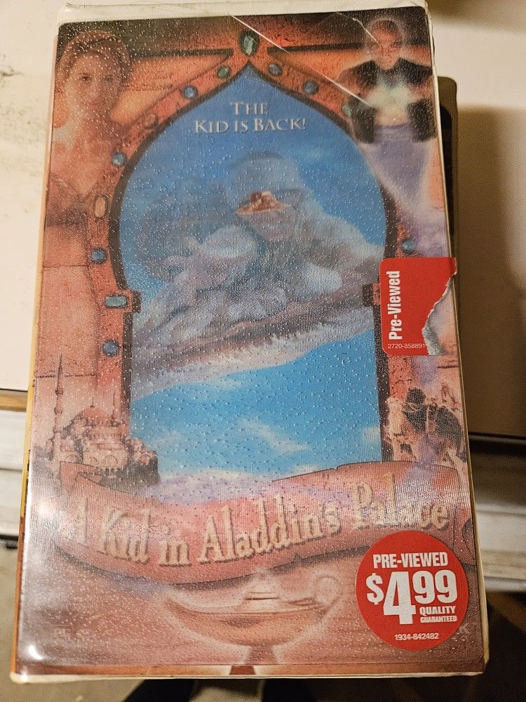 A Kid in Aladdin's Palace (VHS, 1998) Vintage