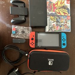 Nintendo switch With Games 