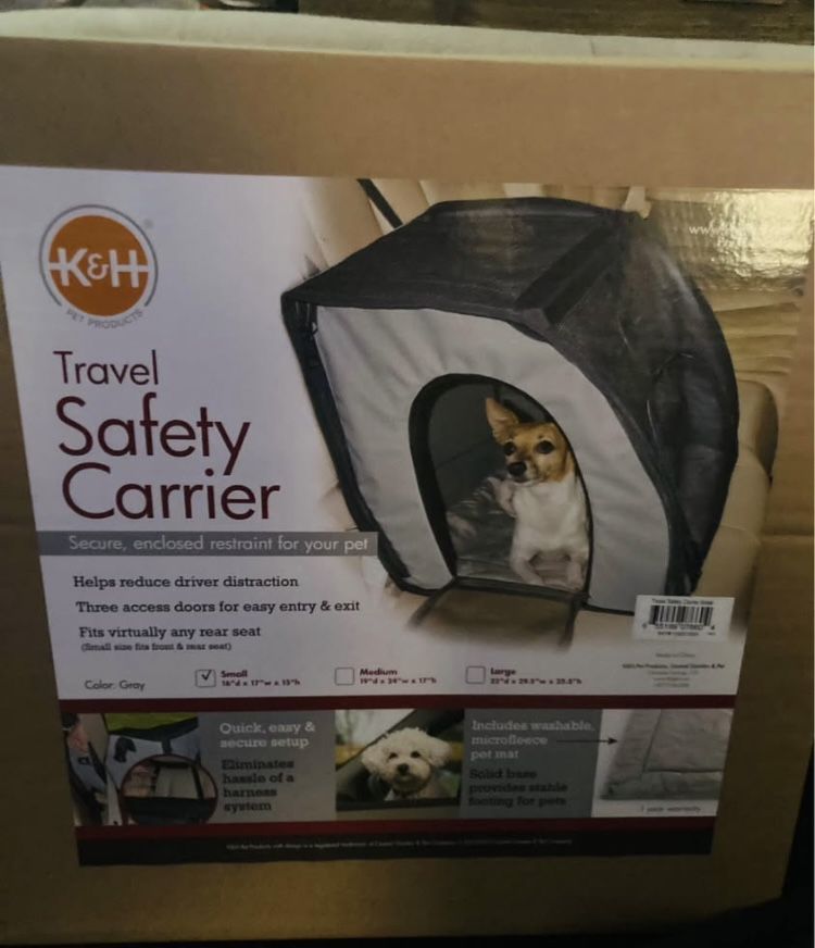 Dog Or Cat Travel Carrier- For Small Pets