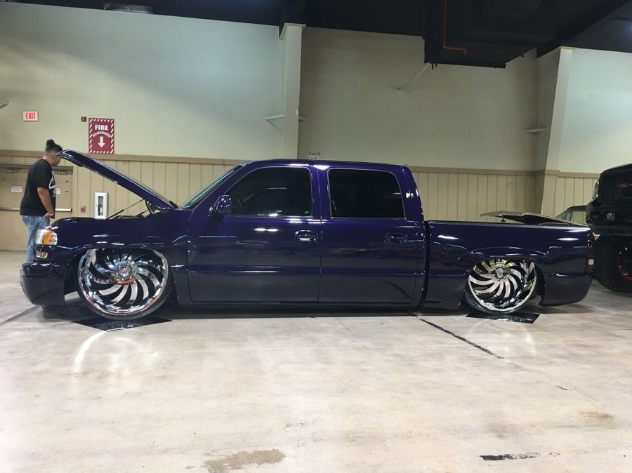 Bagged GMC Sierra