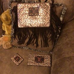 XL Fringe Western With Wallet Set $55 (Offers Accepted)