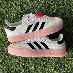 Adidas Hello Kitty Samba Size 7w, 7.5w Brand New 