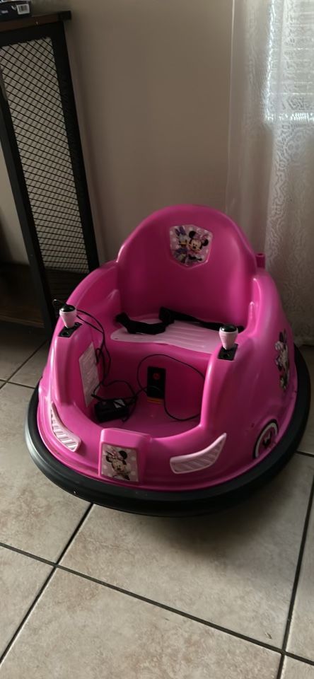 MINNIE 6V BUMPER CAR
