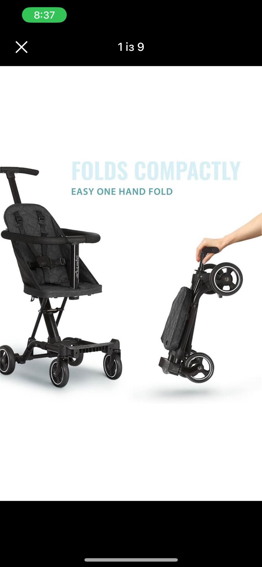 Lightweight and compact stroller