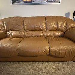 Used Leather Sofa 