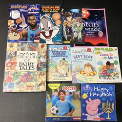 Lot Of 10 Mixed Kids Book