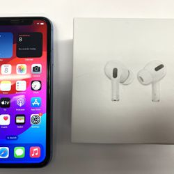 iPhone XR And AirPods 