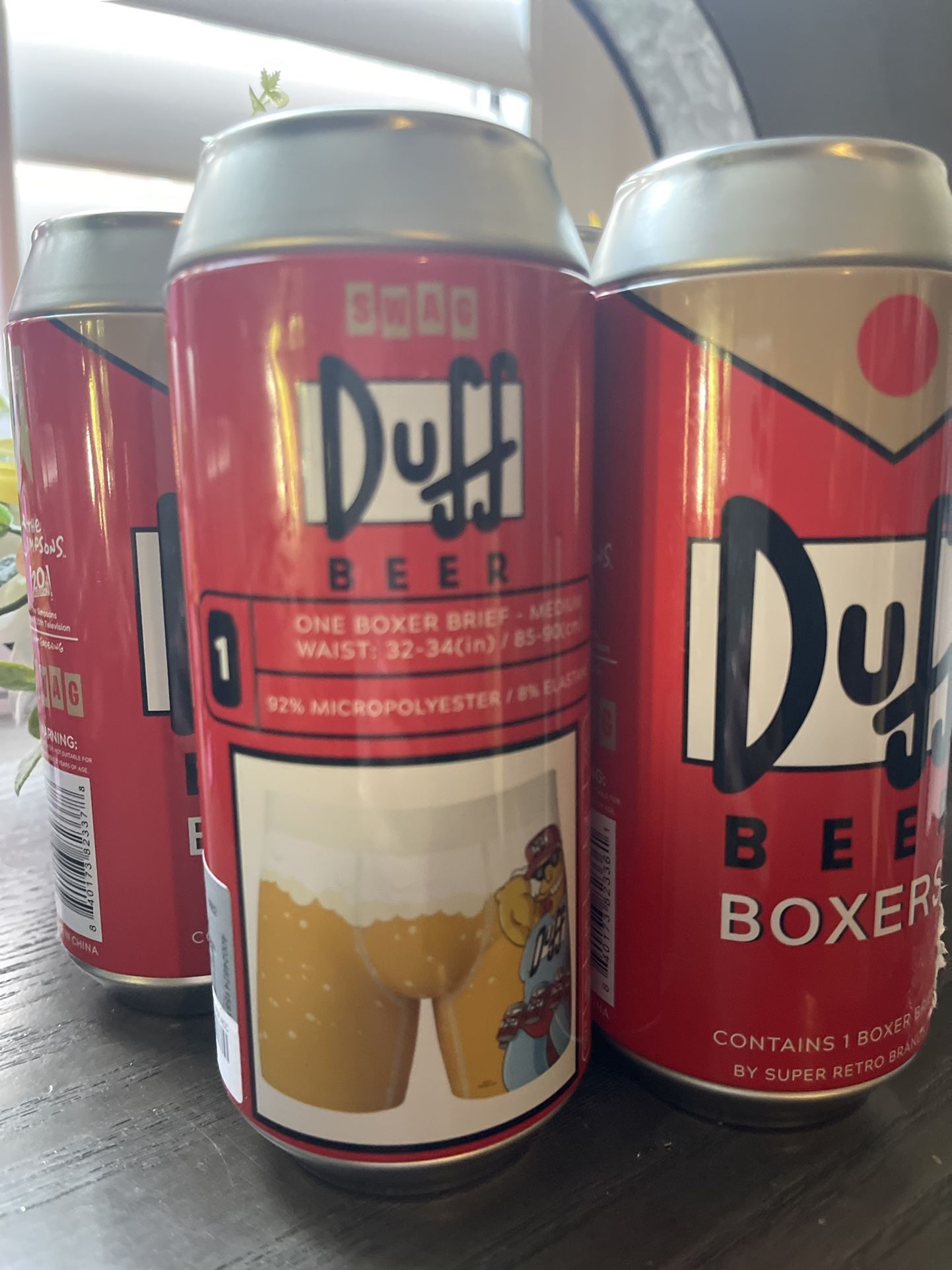 Duff Beer boxers