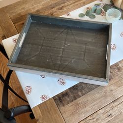 Wood Decorative Tray