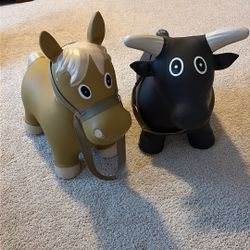 Ride On Bull & Horse