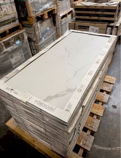 Corso Italia Impero Prestige White Matte 24 in. x 48 in. Marble Look Porcelain Floor and Wall Tile (15.50 sq. ft./Case)