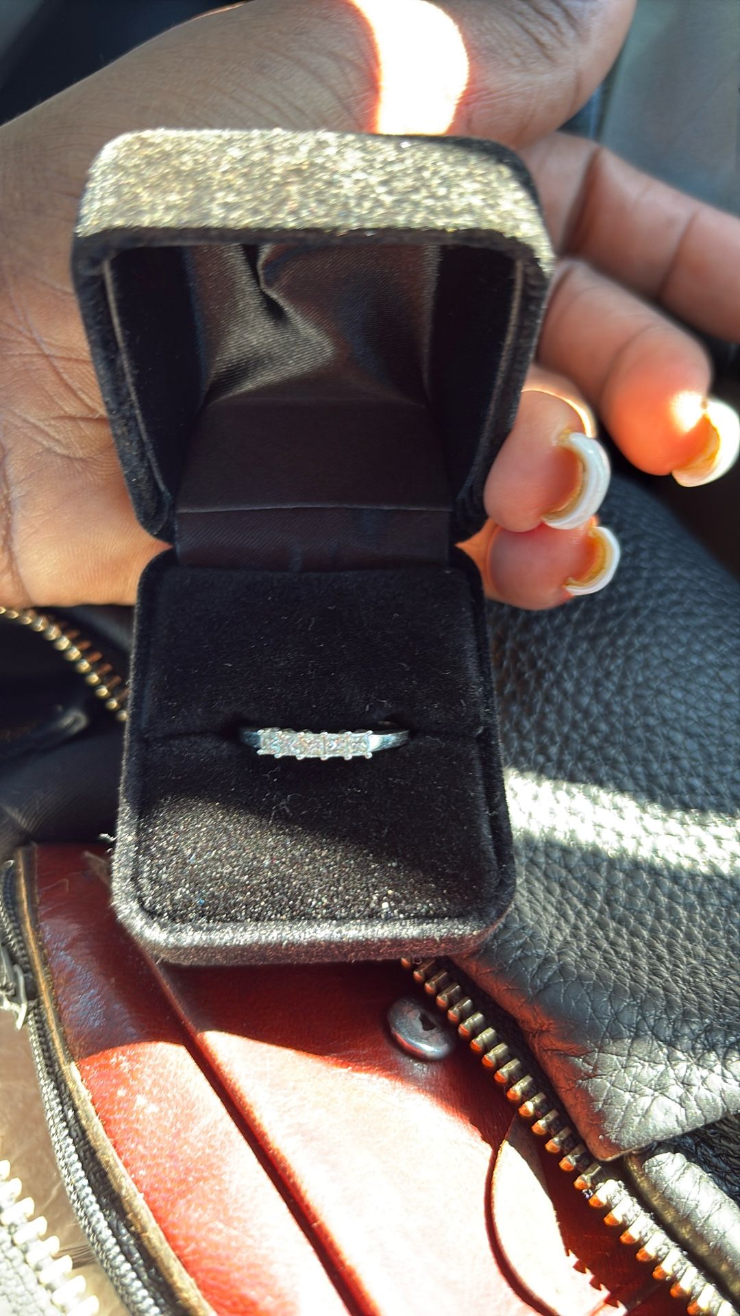 Diamond 5 Stone Ring For Women