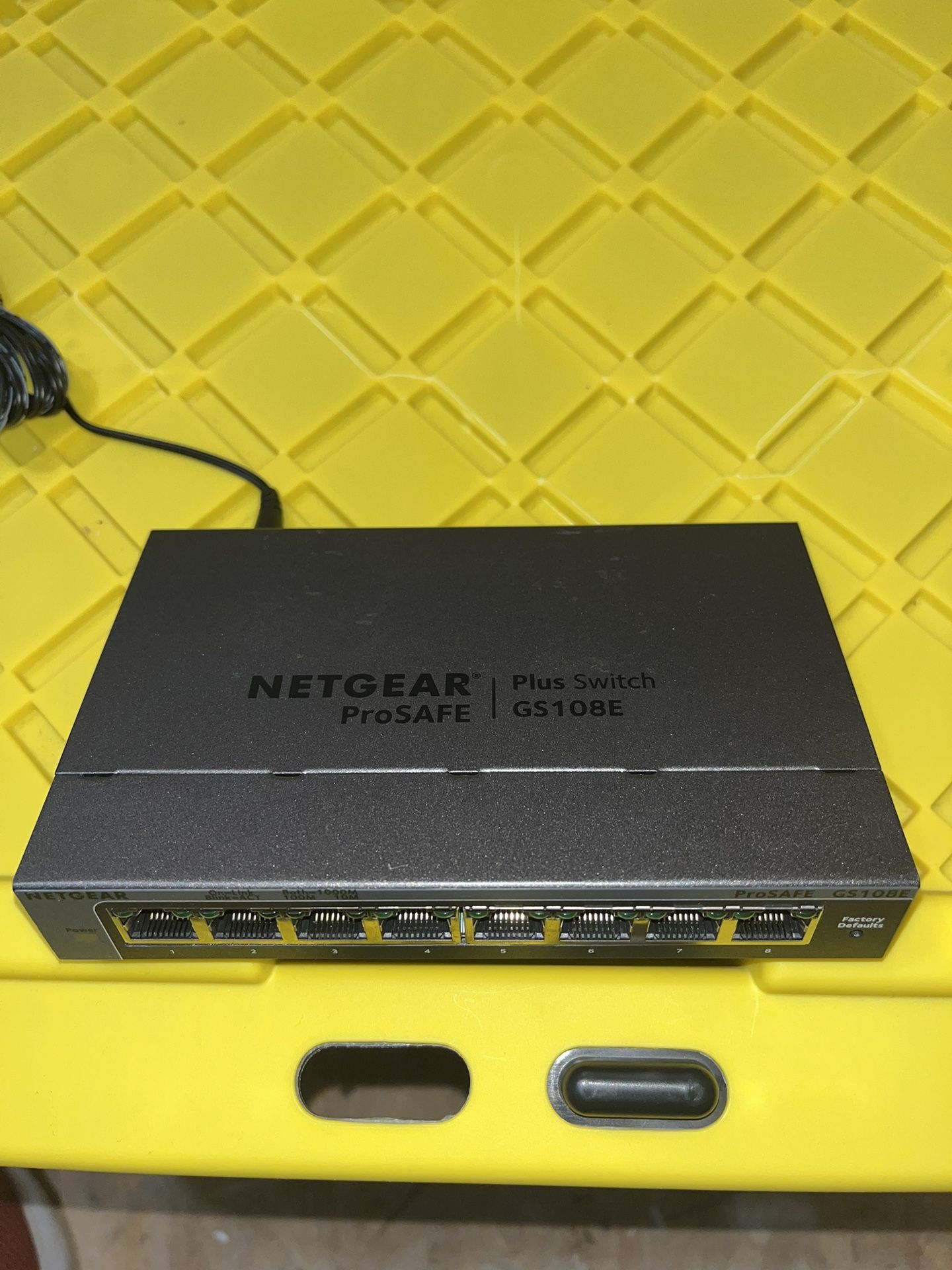 Netgear 8 Port GS108E Plus Switch